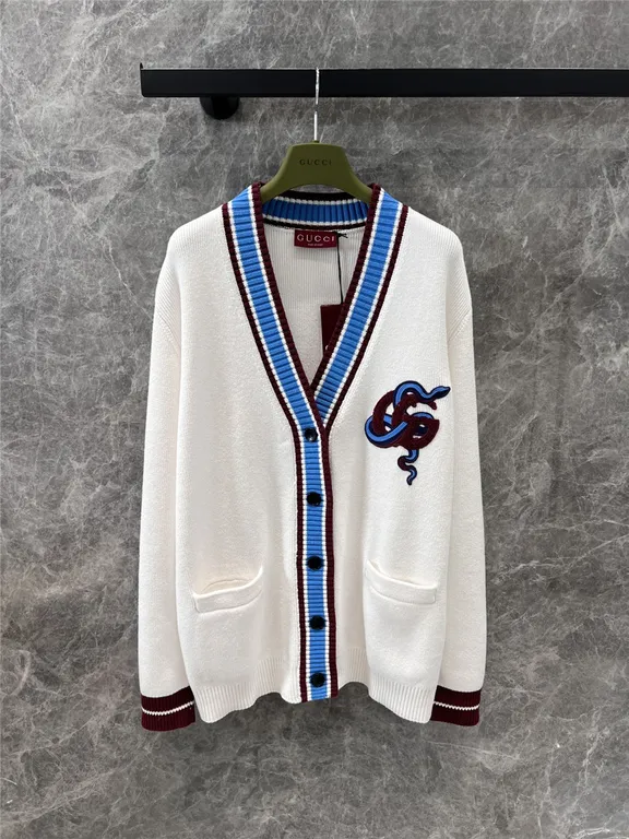 Gucci knitted V-neck cardigan